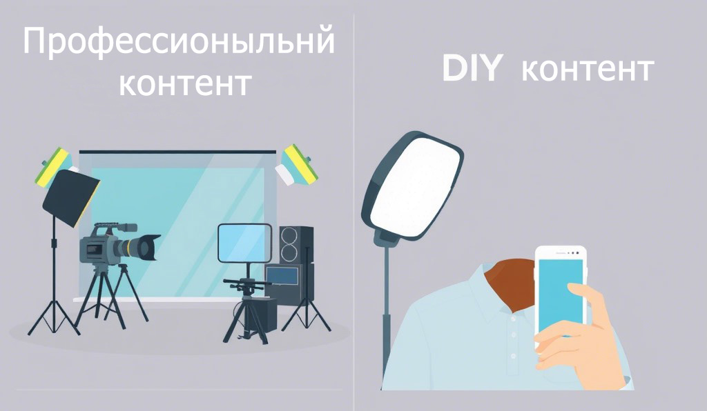 Профессиональная видеосъемка против DIY-видео — что выбрать?